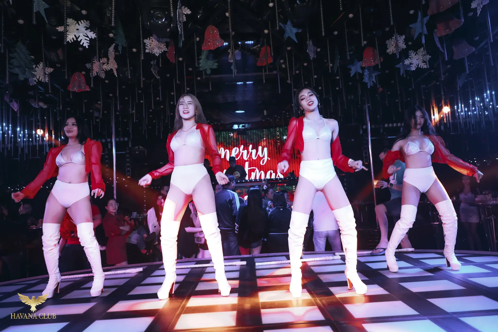 크리스 마스 하바나 무대