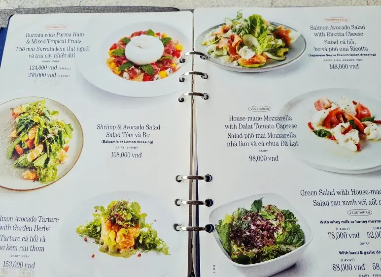 나트랑 쉐라톤 호텔 PIZZA 4P'S 메뉴4