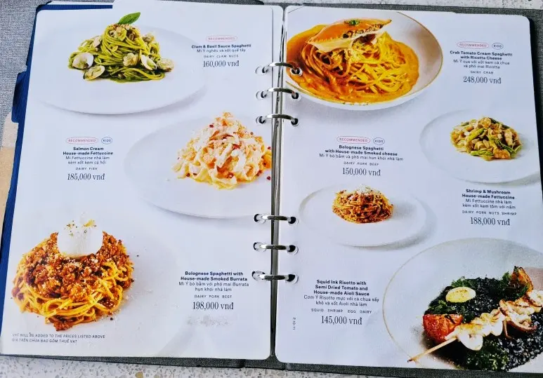 나트랑 쉐라톤 호텔 PIZZA 4P'S 메뉴3